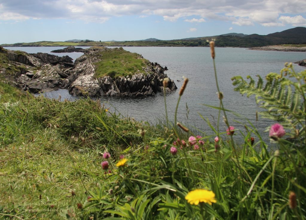 View from the Altar Wedge Tomb, West Cork, Ireland