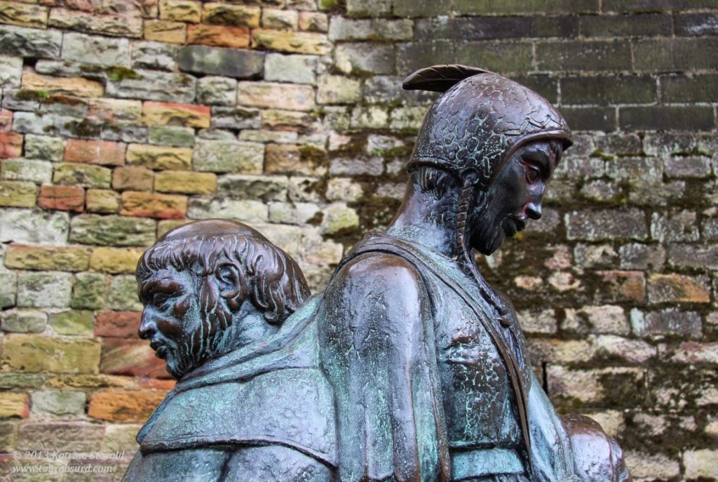 Friar Tuck and Little John, Nottingham, UK