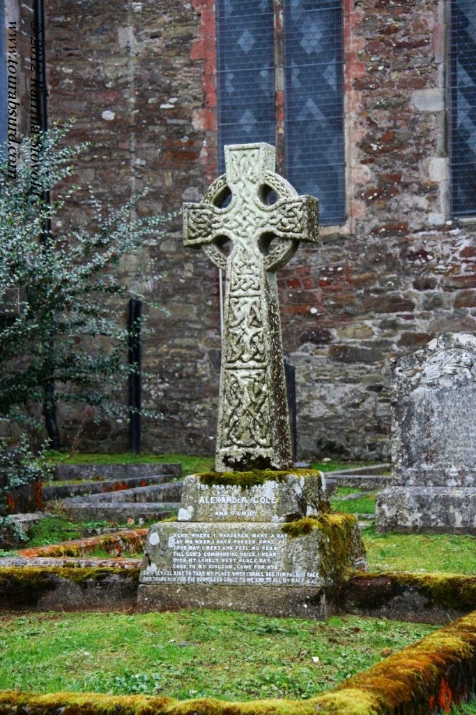 Celtic cross gravestone, Youghal, Ireland