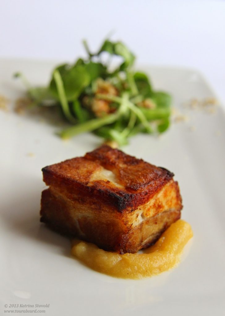 Crispy Pork Belly, Nottingham, UK